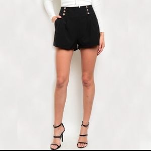 1 Only Sailor Shorts with Gold Buttons